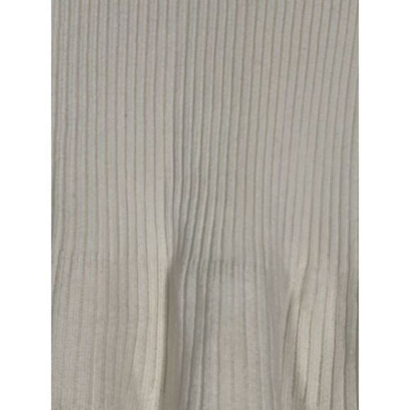 Free people solid gold rib knit mini skirt in ivory size medium - Picture 4 of 9